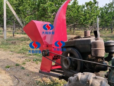 温州 枝条碎枝机 园林绿化果园树枝切碎机操作视频
