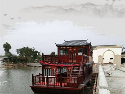 浙江温州现货供应公园观光船多功能