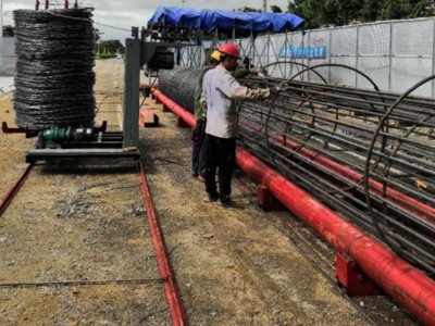 浙江温州  厂家钢筋笼绕筋机图片钢筋笼绕筋机图片