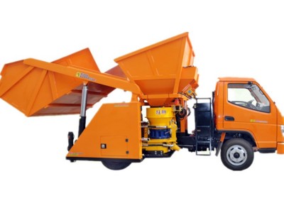 浙江温州  自动上料喷浆车技术参数 单料斗喷浆车