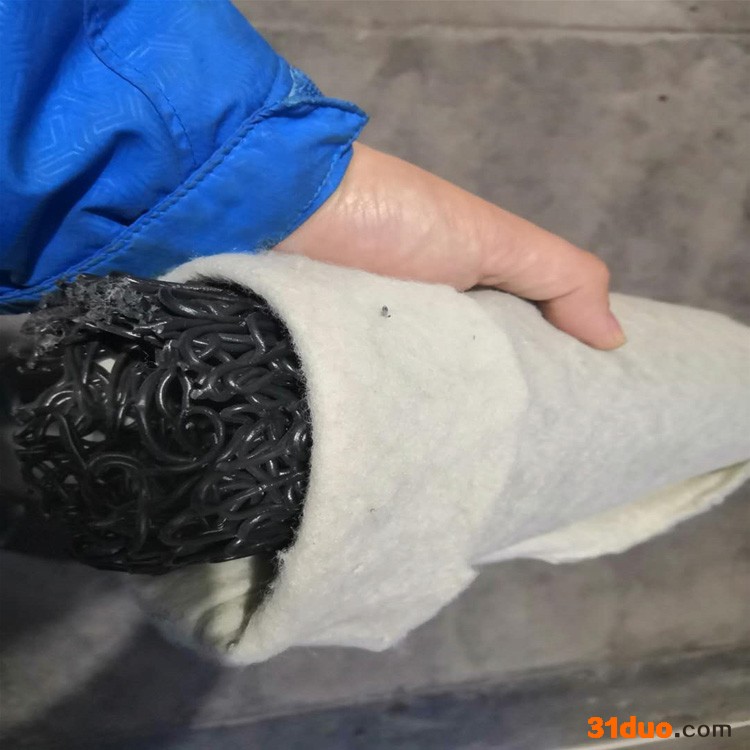 公路路基渗排水塑料盲沟 软式透水管 温州厂家供应