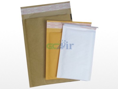 供应GCAIRY2牛皮纸气泡信封袋 金黄色 报关单