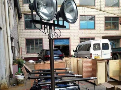 卡博恩移动照明灯车 牵引式照明车夜晚施工照明车防水防雨抢险应急照明车