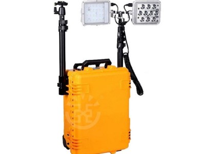 FW6108便携式多功能移动照明装置箱式灯 遥控探照灯 便携式照明灯 LED移动升降户外灯 多功能升降工作灯