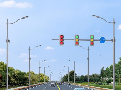 正创照明 综合杆厂家 监控杆价格