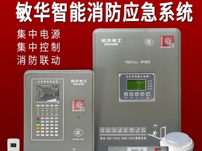 敏华照明 智能消防应急照明疏散指示系统 A型应急照明电源箱EPS 消防应急照明灯