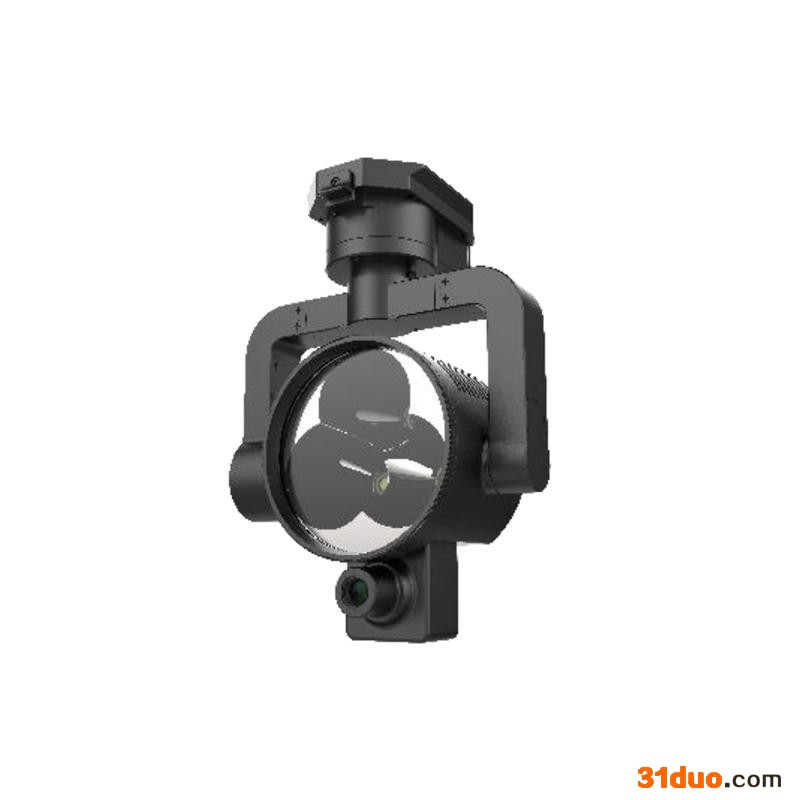 大疆DJIM300探照灯大功率LED灯夜间远距离照明搜救巡航救灾 夜间探照灯