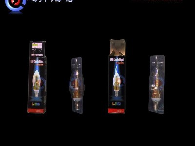 LED蜡烛泡 足3W灯泡LED照明灯具灯饰E27E14B22 led照明灯具
