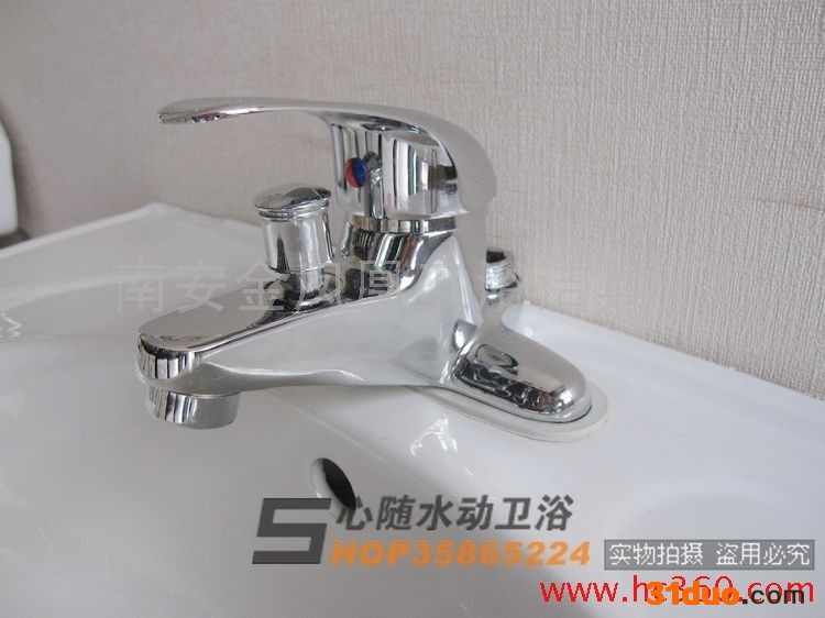 供应心随水动70全铜双用水龙头 面盆龙头