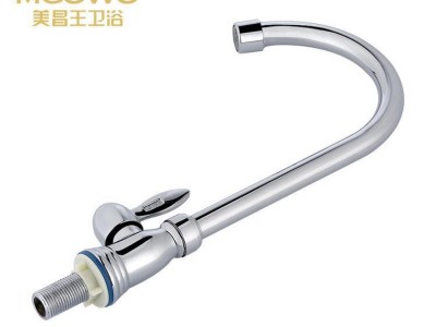 新款热卖美昌王厨房水龙头 全铜耐磨单联式菜盆水龙头