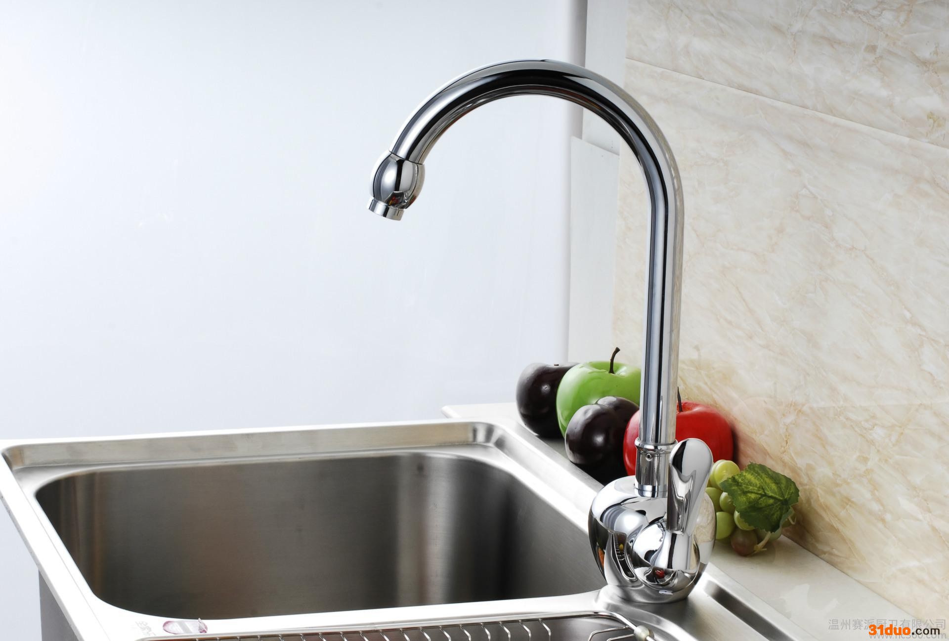 新款恭喜发财元宝型厨房水龙头