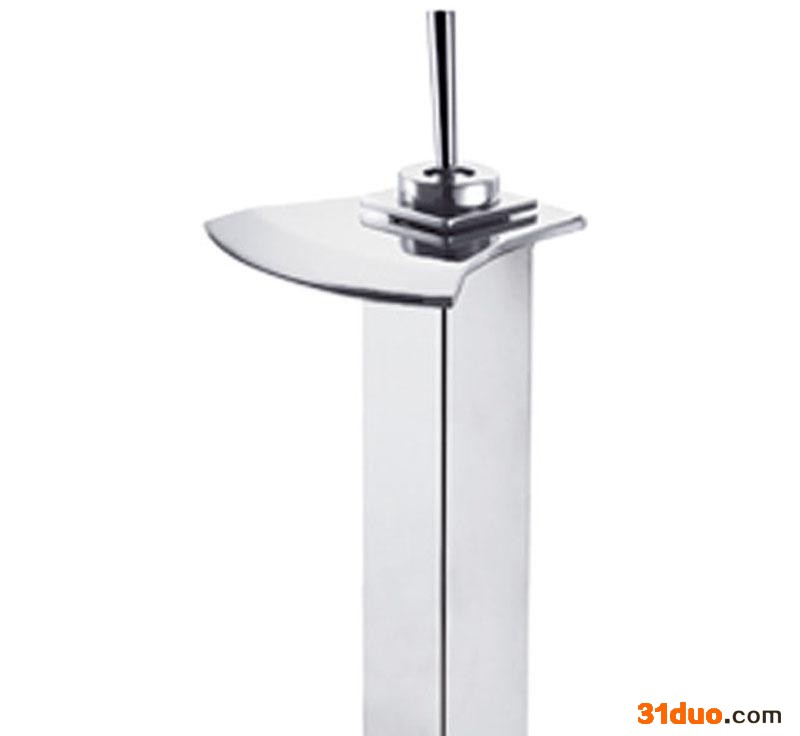 台盆龙头 全铜冷热水龙头单孔瀑布洗手洗面盆龙头 承接OEM