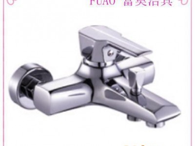 富奥洁具 设计 全铜淋浴水龙头 富奥三联浴缸龙头 冷热混水