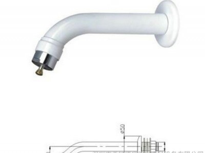 长期 实验室触摸壁式龙头 深圳**水龙头批发