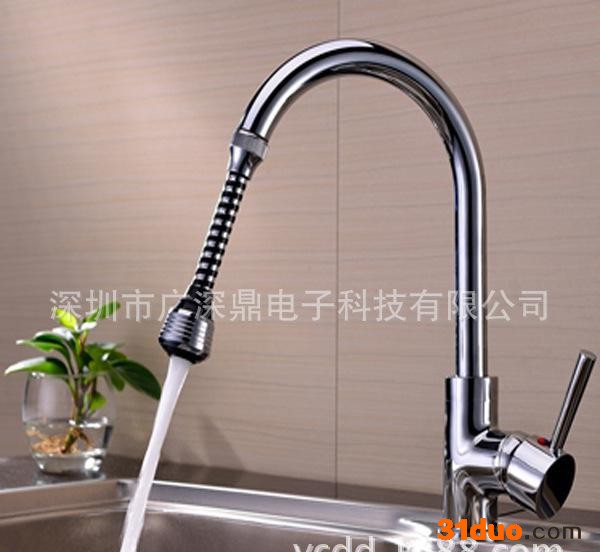 厨房水龙头起泡器 带软管加长型水嘴 水龙头配件SD909