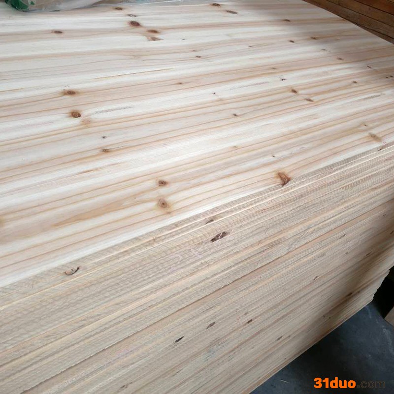 环保实木杉木直拼板家具建材香杉木板9MM