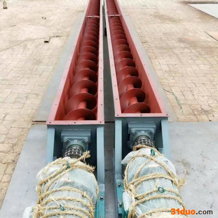 东州环保 螺旋输送机 河南 建材水泥螺旋输送机 干粉螺旋输送机 管式螺旋输送机 无轴螺旋输送设备