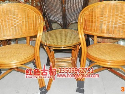 高品位古典家具藤家具藤沙发酒店沙发藤椅茶几