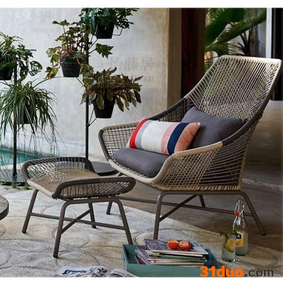 高利斯仿藤椅休闲家具户外家具藤编家具户外藤编桌椅庭院休闲桌椅专业厂家一件起订