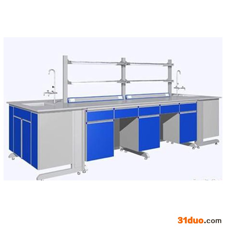 陕西 钢木实验台 边台 实验室家具 迅领实验室
