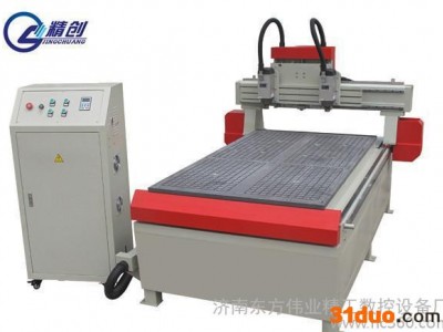 一拖二真空吸附木工雕刻机  多头移门仿古家具雕刻机