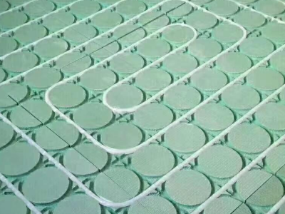 生产地暖模块 黄色蘑菇头式地暖模块 干式地暖模块  家装建材