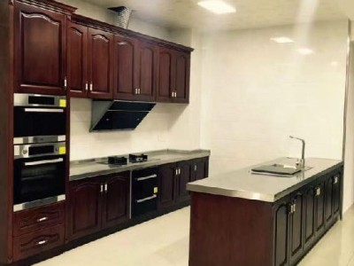 良久 家居橱柜 厨房橱柜 家具定制 实木橱柜 欧式风格 厂家定制