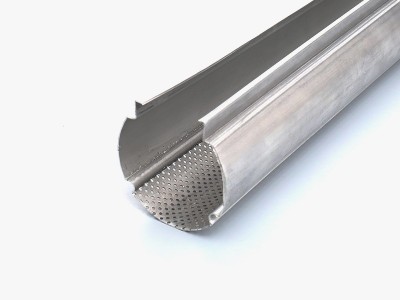 佛山建材工厂批发建材 U型槽铝挂片 圆形冲孔铝方通 圆管挂片天花吊顶