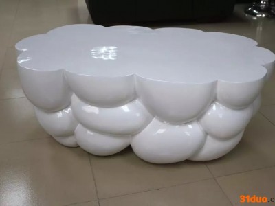 厂家定制玻璃钢雕塑树脂家具异形前台