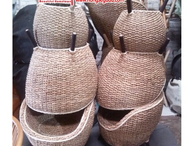 佛山酒店家具藤茶几 高品位接待沙发藤椅 水草编围椅三件套