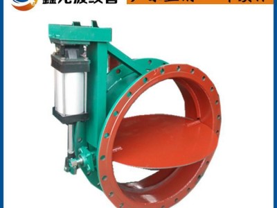 气动通风蝶阀 非密闭型蝶阀 用于建材调节介质量