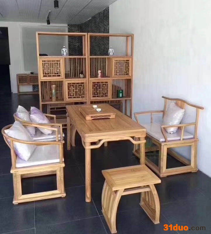 古典家具  老榆木家具定制 老门板餐桌 品质保障