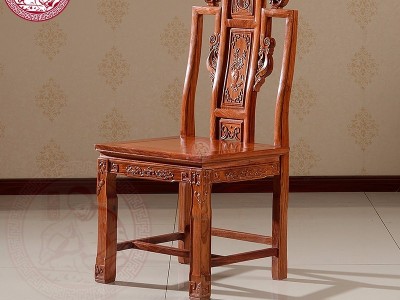 东阳红木家具非洲黄花梨木实木中式象头餐椅餐厅坐椅吃饭椅子包邮