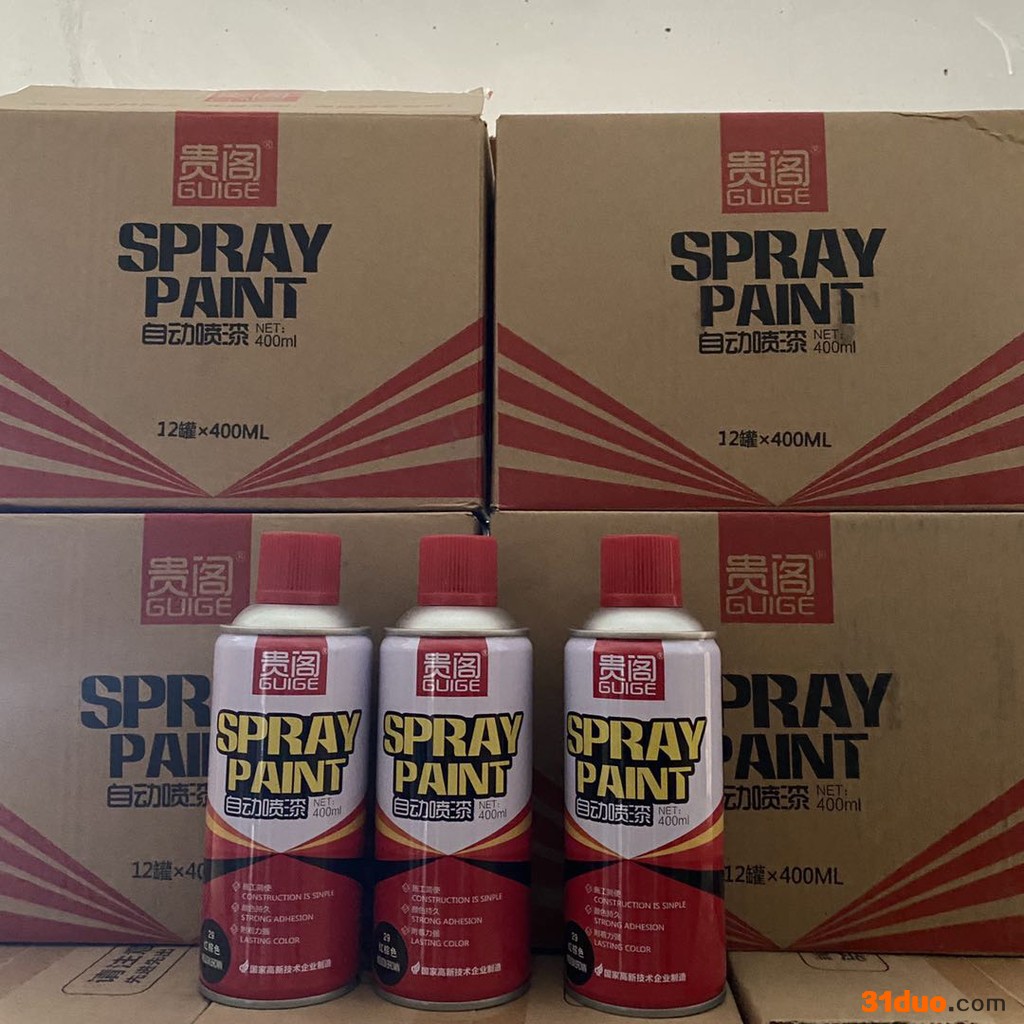 贵阁自动喷漆 漆膜丰满耐温耐冲击 性能优良 量大从优环保耐用油漆 郑州鑫百盈建材