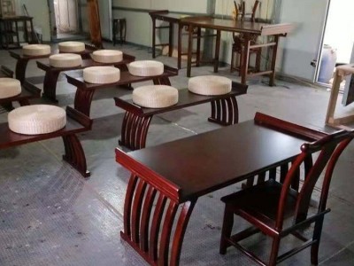 ** 马鞍桌 国学桌 仿古国学桌 榆木家具直销