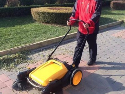 厂房无动力手推扫地机 家具厂地面清扫设备