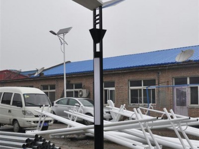 太阳能路灯户外灯新农村庭院灯家用庭院灯壁灯室外灯防水照明灯 6米路灯杆