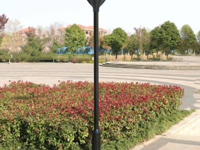 路灯杆全套太阳能路灯新农村3米3.5米庭院灯室外庭院灯头灯杆小区户外灯公园道路灯led庭院灯