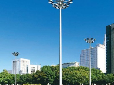 供应15米20米25米30米35米40米m中杆灯高杆灯 可升降高杆灯 25米广场高杆灯厂家 球形不锈钢太阳能高杆灯