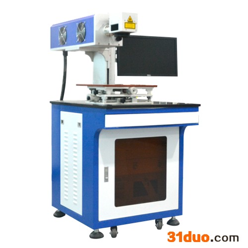 大鹏CO2激光打标机射频管皮革非金属打码亚克力木板画雕刻机