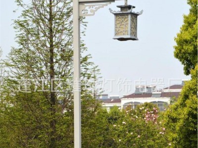 璀璨 复古庭院灯 单头庭院灯 led 太阳能灯壳