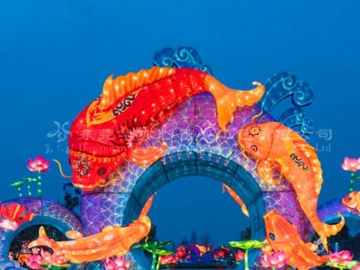 中秋花灯会华亦彩灯展LED灯饰今年彩灯花灯定做