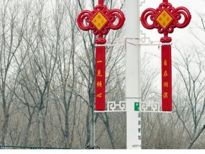 118灯杆灯箱道旗灯杆灯箱设计太阳能供电双画面发光