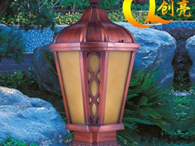 中山市创亮户外照明CL-2250 厂家供应 欧式柱头灯 仿古围墙灯 工程柱头灯 家用护卫防水节能灯