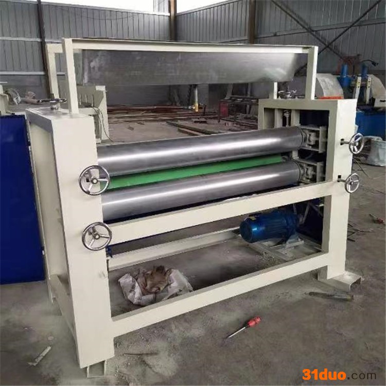 加宽板材涂胶机 瓦楞纸皮革涂胶机 益锦厂家定做木工板辊胶机