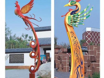 AE照明AE-JGD-01 艺术景观灯建筑小区景观灯led 艺术景观灯 造形景观灯 凤凰景观灯