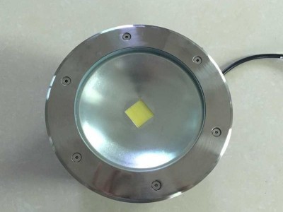 广场地射灯LED圆形集成地埋灯20W嵌入户外防水COB埋地灯照树灯