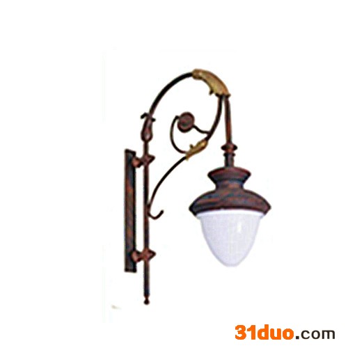 别墅、商业建筑壁灯   LED户外铸铝 欧式壁灯 防水、仿云石 玻璃   PC 壁灯