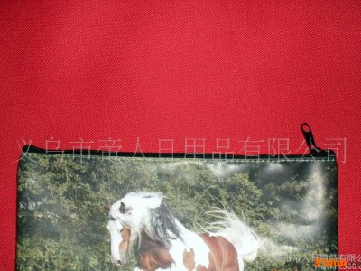 热转印马笔袋 皮革笔袋 pu笔袋 uv印刷笔袋A