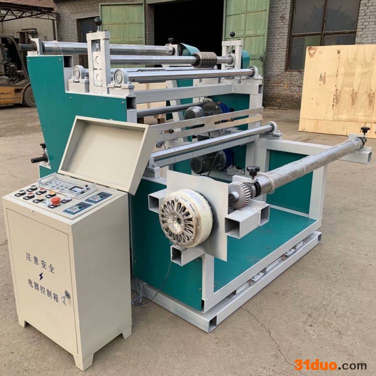 喷熔布分条收卷机 复卷机全自动数控无纺布分切收卷机 皮革卫生纸分条收卷设备 无纺布分切复卷机